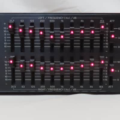 Vintage ADC SS-412X Sound Shaper Equalizer Spectrum Analyzer EQ w