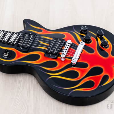 1997 Gibson Les Paul Studio Tak Matsumoto Fireball Flame w/ Case, Yamano image 9
