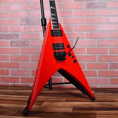 Jackson USA Custom Shop JCF Robbin Crosby Signature “Big Red” KV-1 King V Double Rhoads Red 2004 w/OHSC image 6
