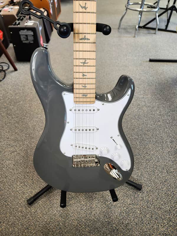New 2025 PRS Paul Reed Smith SE Silver Sky Electric Guitar - Overland Gray, Maple Fingerboard with PRS SE Silver Sky Gigbag image 1