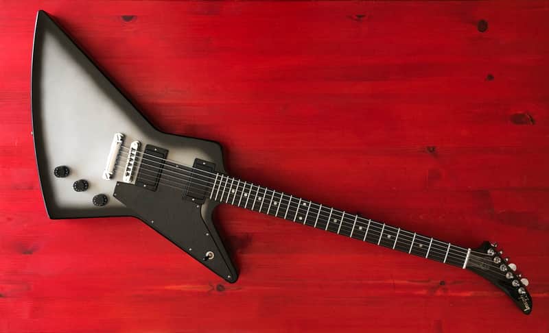 Gibson Explorer Baritone Silverburst image 1