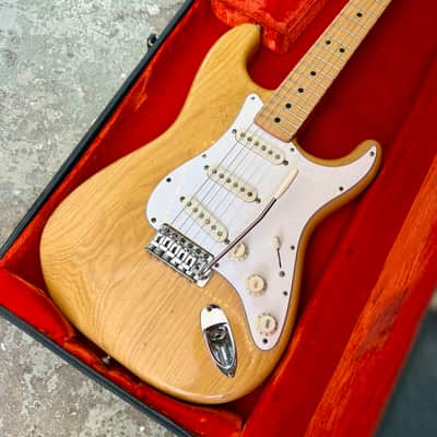 Fender Stratocaster 1974 - Natural original vintage USA image 5