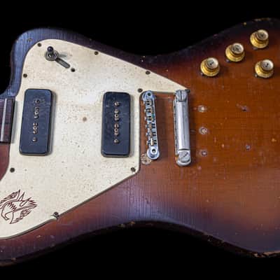 1965 Gibson Firebird Non-Reverse P90  Omar Kent Dykes COA image 1