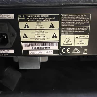Used Bugera V22HD Infinium 22-watt Tube Guitar Amplifier Amp Head Just Serviced image 10