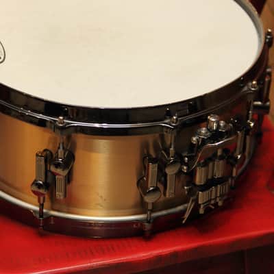 Sonor Artist Bronze 14x6 Snare Drum cast bell bronze image 4