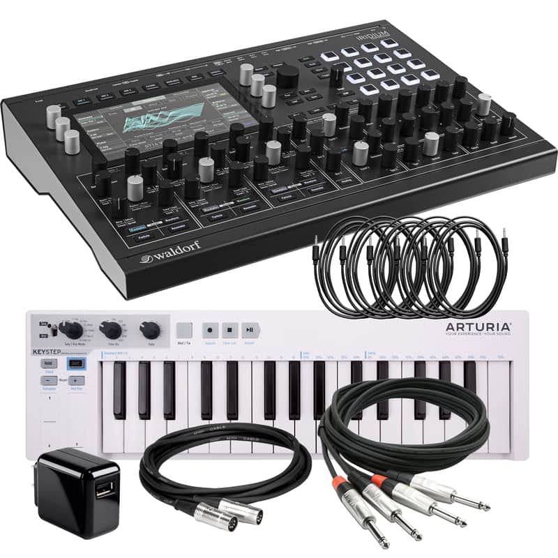 Waldorf Iridium Digital Polyphonic Desktop Synthesizer CONTROLLER RIG image 1