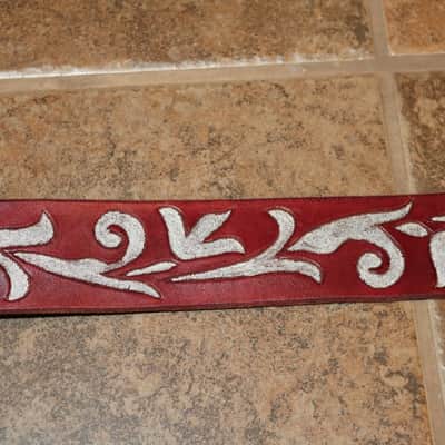 Handmade Vintage leather strap "McDonald" image 5