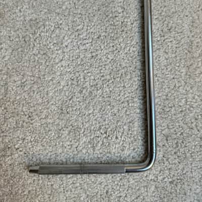 Ludwig Vintage L Arm Cymbal Mount Part - Lot 2 60s 70s - Chrome image 1