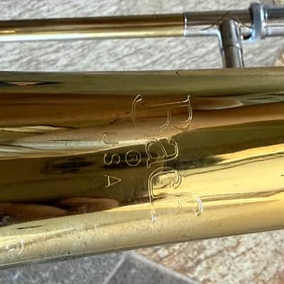 Bach brand trigger Trombone with mouthpiece , USA image 6