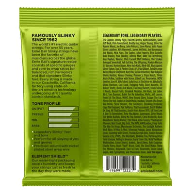 Electric Guitar Strings - Ernie Ball Regular Slinky 10-46 2221 image 2