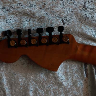 GB Liuteria Traditional Strato semi hollow rosewood and blue resin image 18