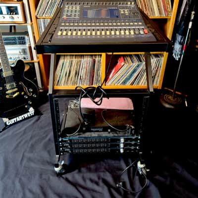 Yamaha 03D & AD8HR Pre-Amp Stack  / TC Electronic Unit-Y Expansion Card / Littlite Racklite / Ultra by Kaman Slanted Rack | Late 90's 24 Channel Dream Rig | Complete Plug & Play Recording Studio image 1