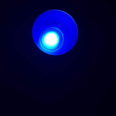 3 pack American DJ DOT246 Dotz Par 1x36w COB RGB LED Par Light 2010s - Black image 8