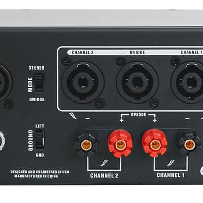 Gemini XGA-4000 4000 Watt Professional DJ/PA Live Sound Power Amplifier XGA4000 image 5