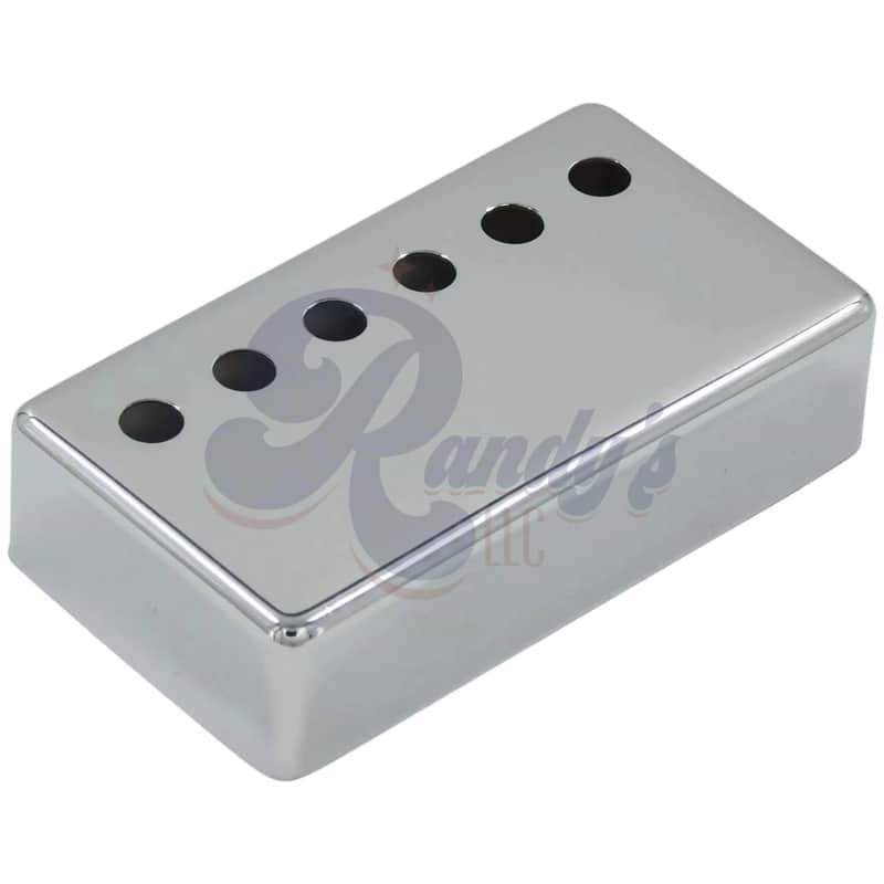 Advanced Plating 1931C Humbucker Pickup Cover (52mm) - Fits Gibson® 498T & 500T-Chrome image 1