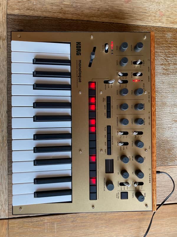 Korg Monologue Monophonic Analog Synthesizer 2016 - Present - Gold image 1