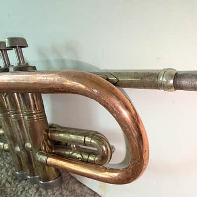 Conn Director "Shooting Star", 18B Trumpet 1956 Tri tone, brass, Nickel, Coprion Bell PLAYER image 2