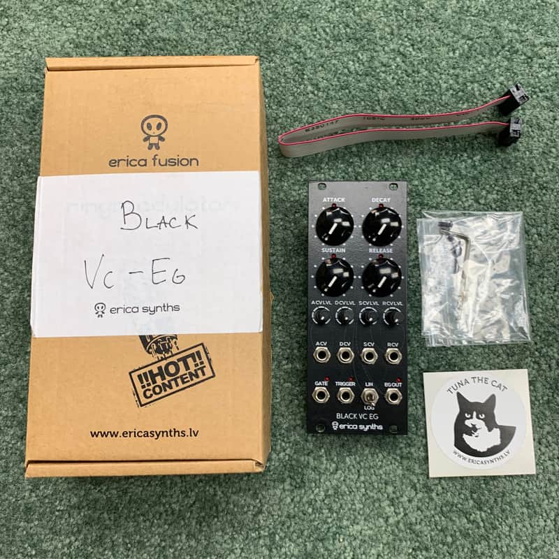 Erica Synths Black VC EG (envelope generator), Mint, Like New, Free Shipping image 1