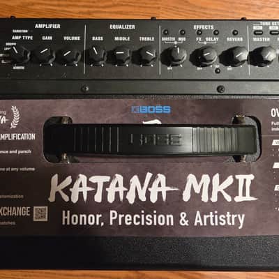 Boss Katana-50 MkII 50-Watt 1x12" Digital Modeling Guitar Combo 2019 - 2023 - Black image 3