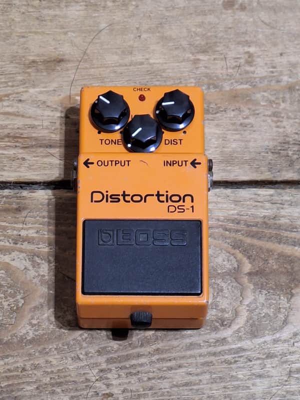 Boss DS-1 Distortion (Black Label) 1982 - 1988 - Orange image 1