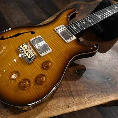 PRS DGT Semi-Hollow w/ Birds 10-Top McCarty Tobacco Sunburst #495 image 21
