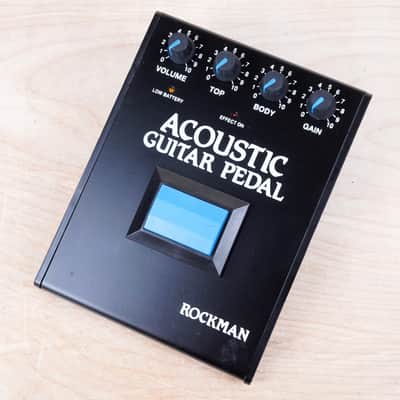 ROCKMAN ACOUSTIC GUITAR PEDAL SR&D 【公式通販】