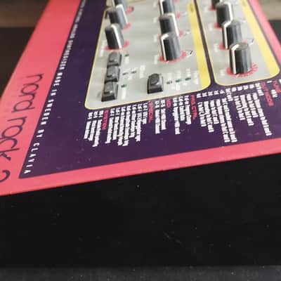 Nord Rack 2 16-Voice Rackmount Virtual Analog Synthesizer 1997 - 2003 - Red image 4