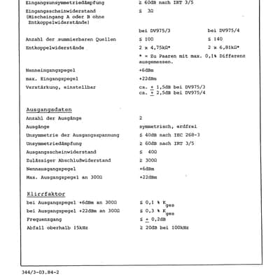 Vintage LAWO DV975 Summing Amp Module - contains 4 great Pikaron line transformers.. image 8