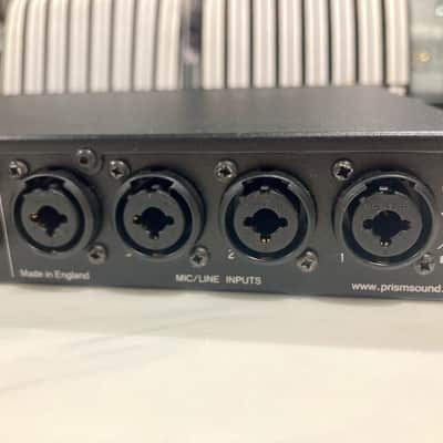 Prism Sound Titan 8-Channel USB AD Converter with Dante MDIO card installed, 2021 - Black image 7