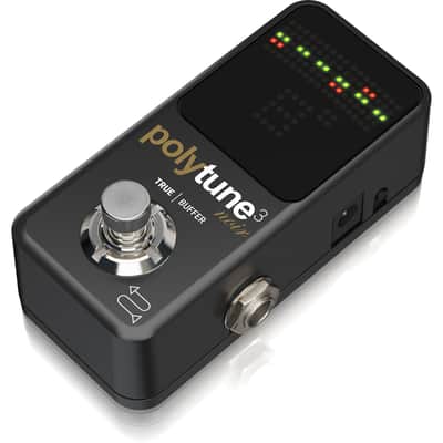 TC Electronic Polytune 3 Noir Polyphonic Tuner Pedal with Buffer image 2
