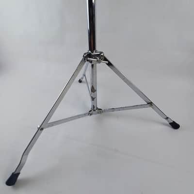 Ludwig 70s Snare Drum Stand #1355 Atlas Single-Braced Chicago USA Vintage Chrome image 7