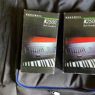Kurzweil K2500S w/ KDFX, Original Owner’s Manuals, Case + Extras image 5