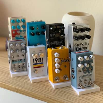 Guitar Desktop Pedal Stand Display for small pedals image 2