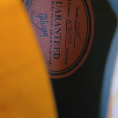 Gibson ES-195 2013 - Trans Amber image 3