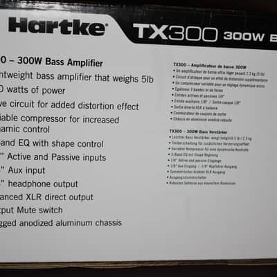 Hartke TX300 300-Watt bass amp head 2025 - MINT image 12