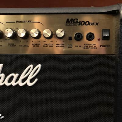 Marshall MG100DFX 100W 1x12" Guitar Combo w/ Footswitch image 4