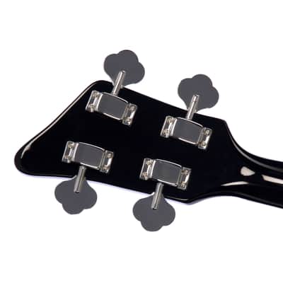 Airline Guitars Pocket Bass - Black - Vintage Reissue electric bass guitar - NEW! image 10