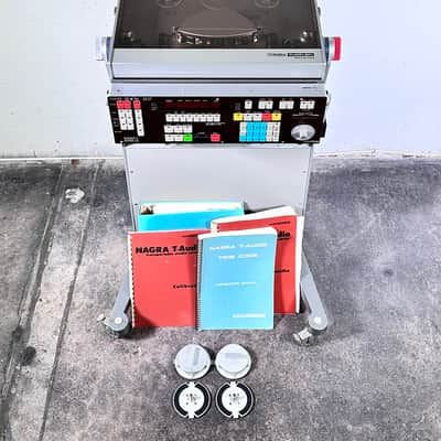 Nagra T-Audio 1/4" Analog Reel to Reel Machine (TACA-TC-2 Remote) image 3