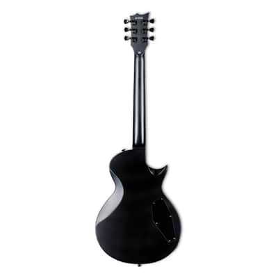 ESP LTD EC-201 Left Handed Electric Guitar - Black Satin image 8