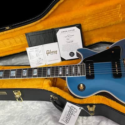NEW! Gibson Les Paul Custom - Dealer Select - P90 Pick-Ups - Pelham Blue VOS - Custom Shop M2M - Authorized Dealer - 9.75lbs - G07680 image 13