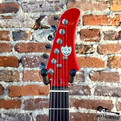 Hardluck Kings S-Style Electric Guitar (2020s - Red Ranger Red) image 3