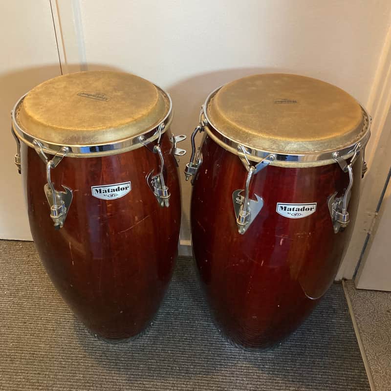 LP Matador Conga & Tumba Set (1980s Transition Era - Traditional Rims) - Buyer collects from London  image 1