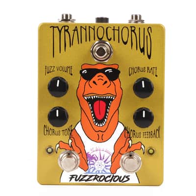Fuzzrocious Tyrannochorus Gated Fuzz and Chorus Music Zoo Exclusive Gold image 1