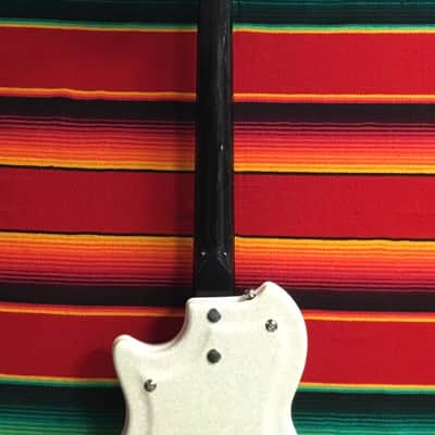Supro 1572SW Belmont Single Pickup Americana Series Electric Guitar Sparkle White - 1572SW Belmont Single Pickup Americana Series Electric Guitar / Brand New image 7