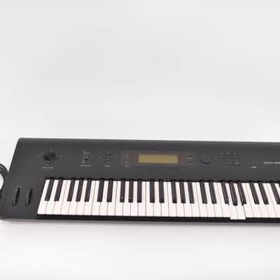 Korg Wavestation EX Vintage 1990's Black Digital Synthesizer Vector Synth