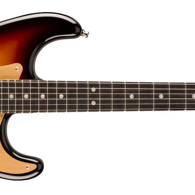 Fender American Ultra II Stratocaster Ebony FB Ultraburst with Case image 1