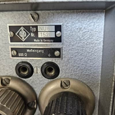 Vintage Neumann U 67 Large Diaphragm Multipattern Tube Condenser Microphone 1960 - 1971 - Nickel image 13