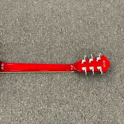 Ibanez AS73-TCD Artcore Semi Hollow Electric Guitar Transparent Cherry Red image 6