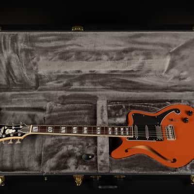 2021 D'Angelico Deluxe Bedford SH LE Tremolo - Rust | Korea Semi-Hollow Limited Edition 34 from 50 Seymour Duncan HSS Pickups | OHSC image 19