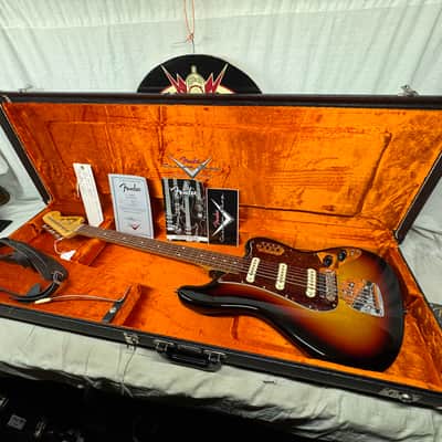 Fender USA Custom Shop Bass VI 6-string Bass with COA + Case 2006 - 3-Color Sunburst / Rosewood fingerboard image 1